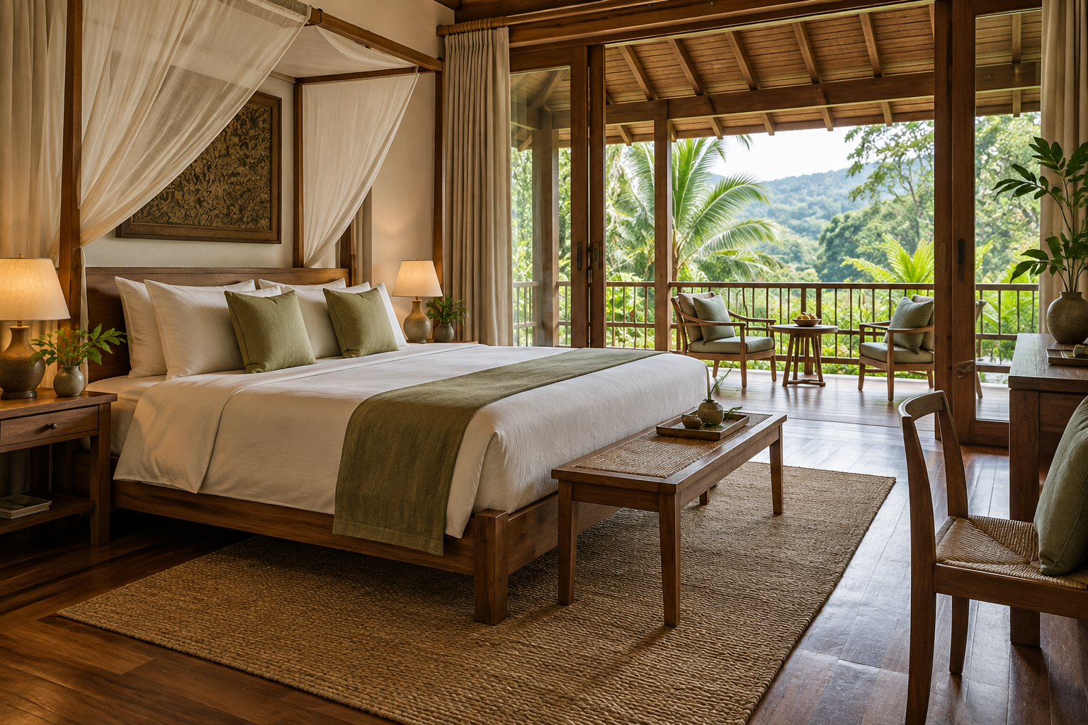 Guest room at Yasasa
